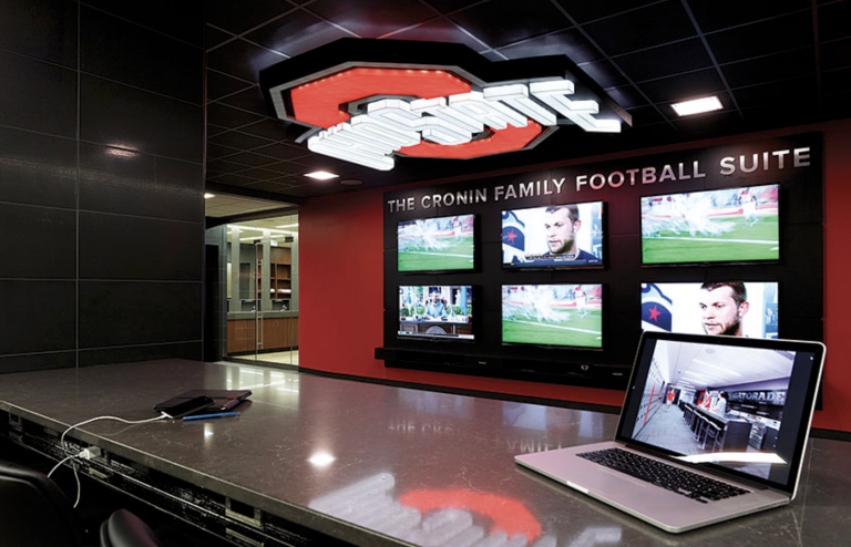 OSU Locker hanging logo