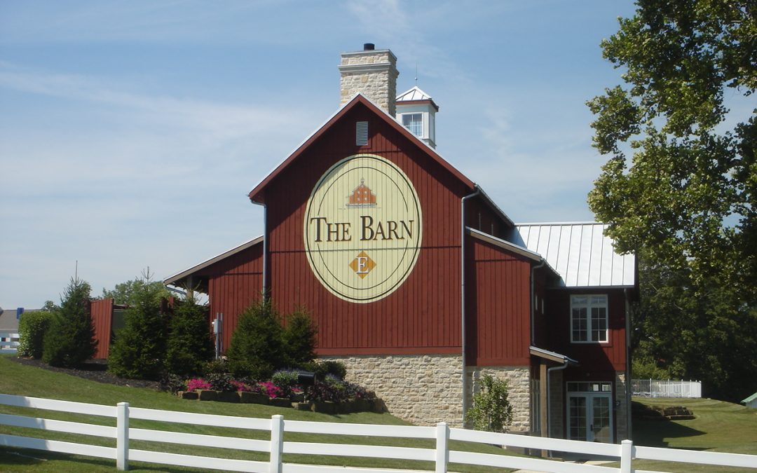 The Barn painted